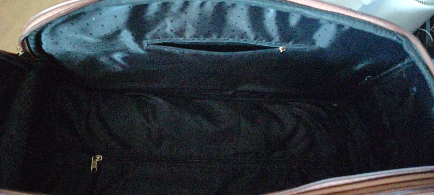 Brown Faux Leather Duffle Bag - photo 5