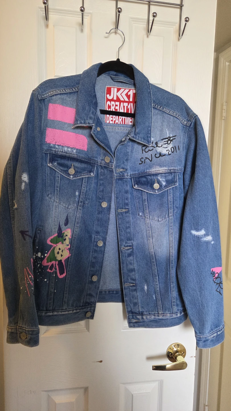 JK1 Department Custom Denim Jacket