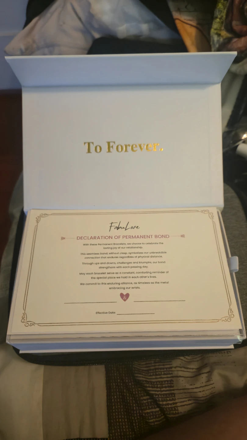 FabuLove Permanent Heart Bracelets - photo 4