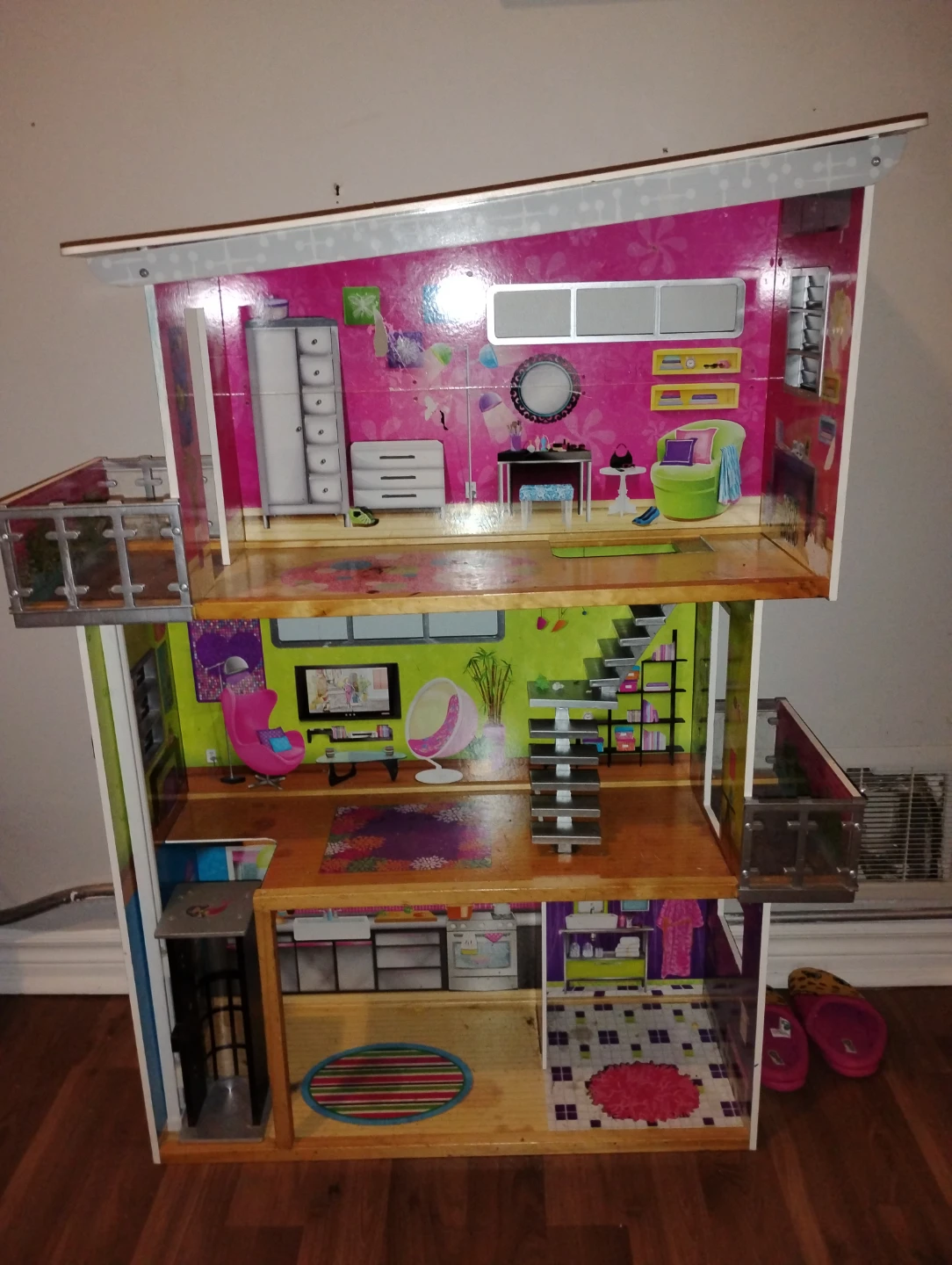 Barbie house with Furniture