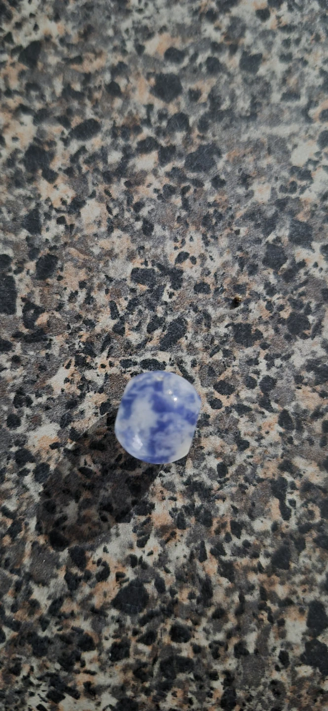 Blue Spot Stone Beads - photo 3