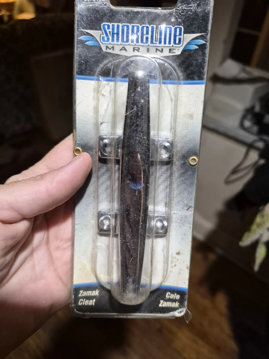 Shoreline Marine Zamak Cleat - 4-1/2 inch