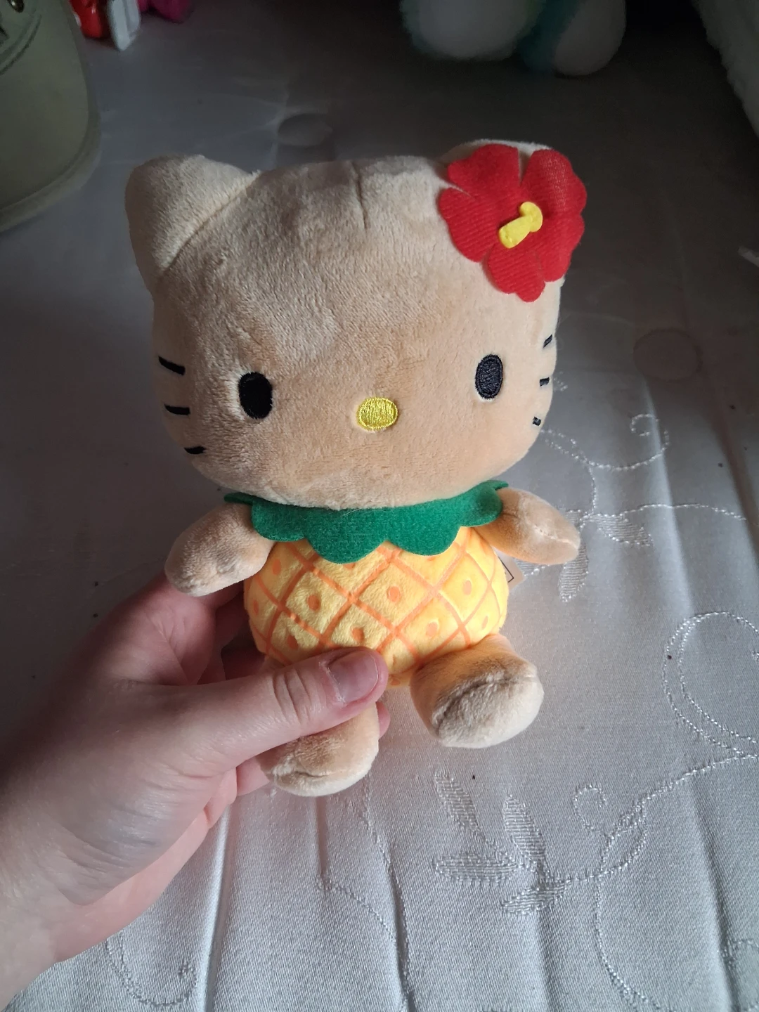 Hello Kitty Hawaii Pineapple Plush Toy