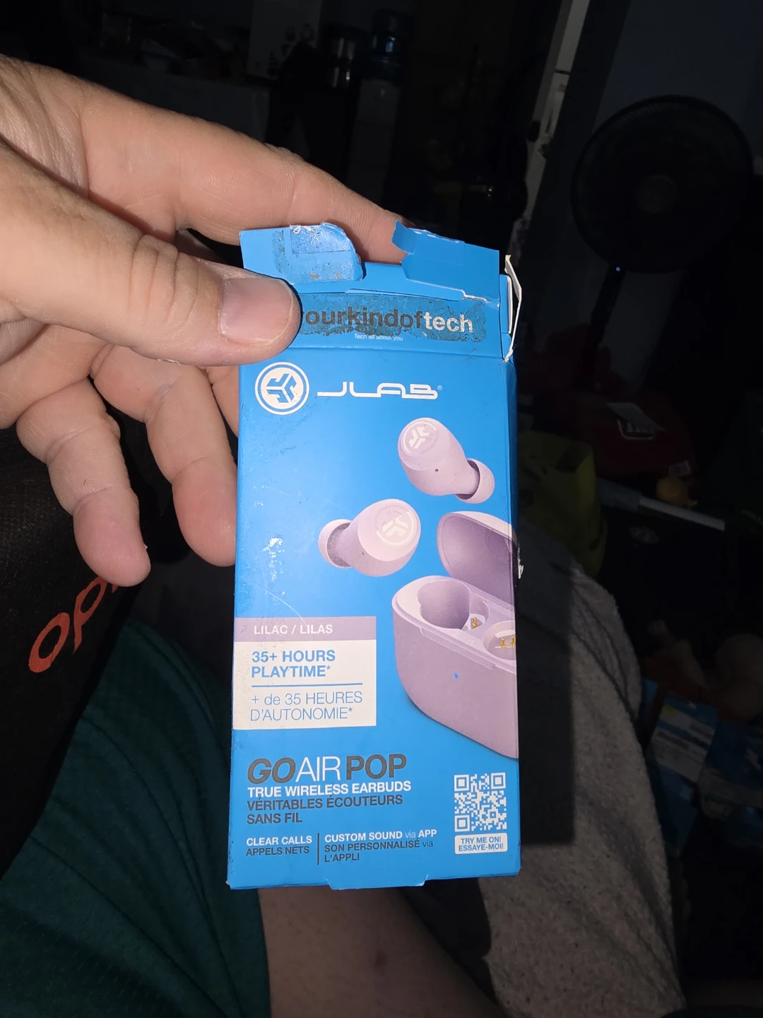 JLab Go Air Pop True Wireless Earbuds - Lilac
