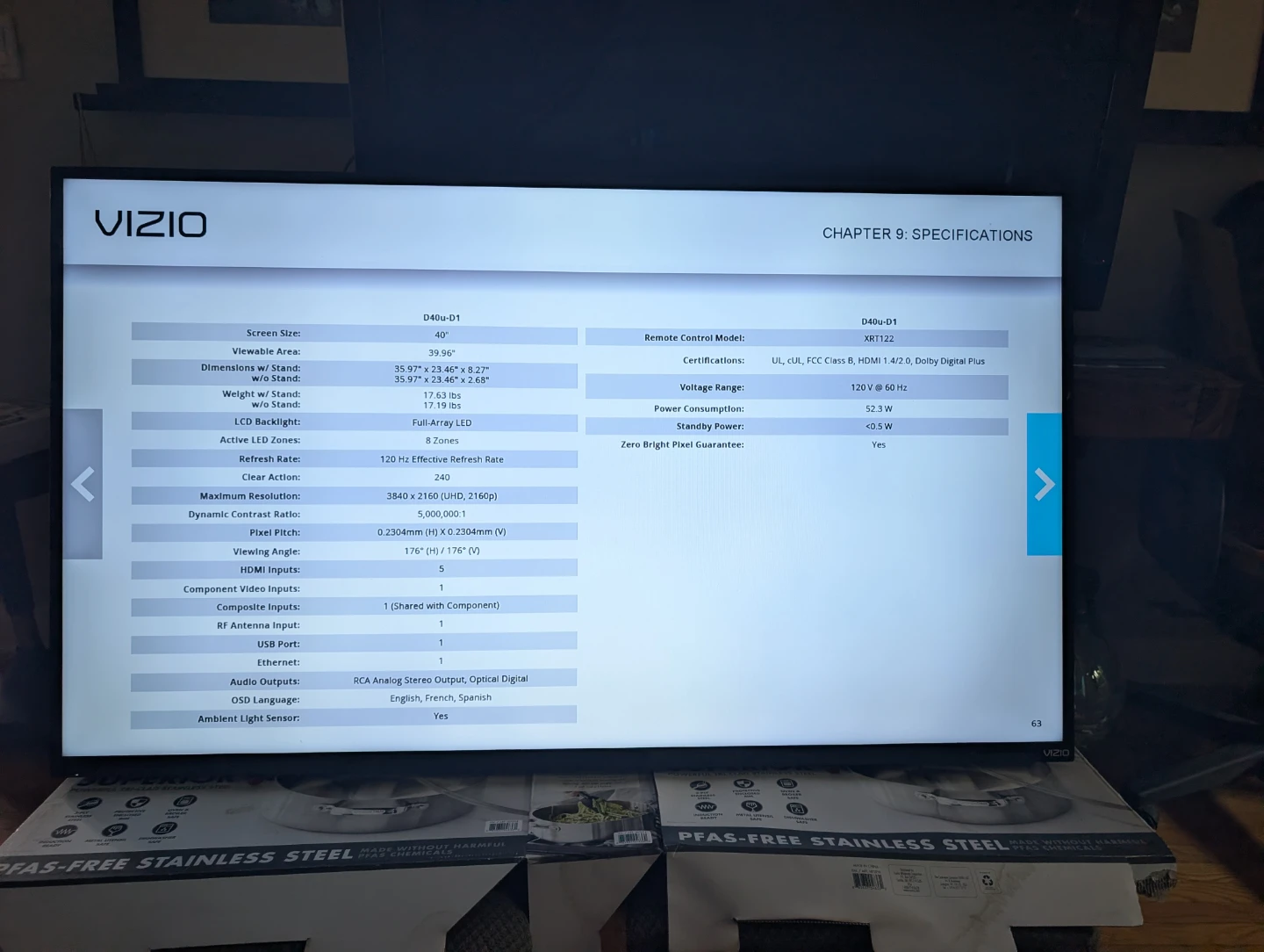 VIZIO D-Series 55" 4K UHD Smart TV - photo 4