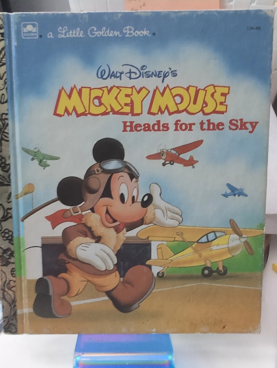 Walt Disney's Mickey Mouse Heads for the Sky Little Golden Book