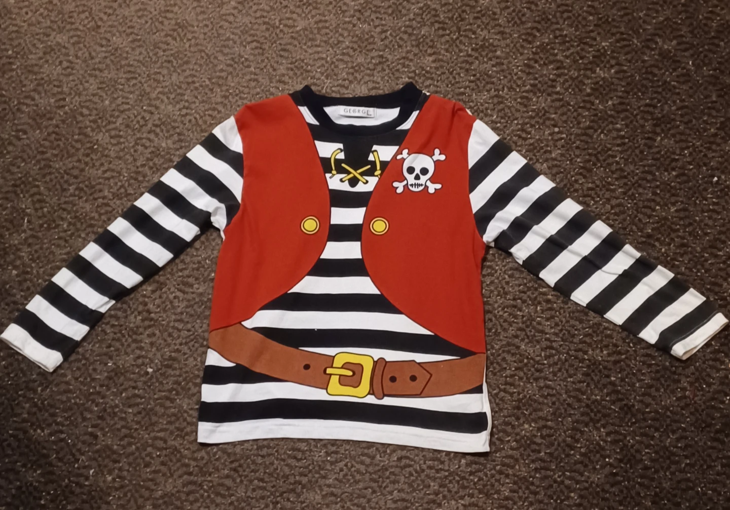 Kids pirate shirt
