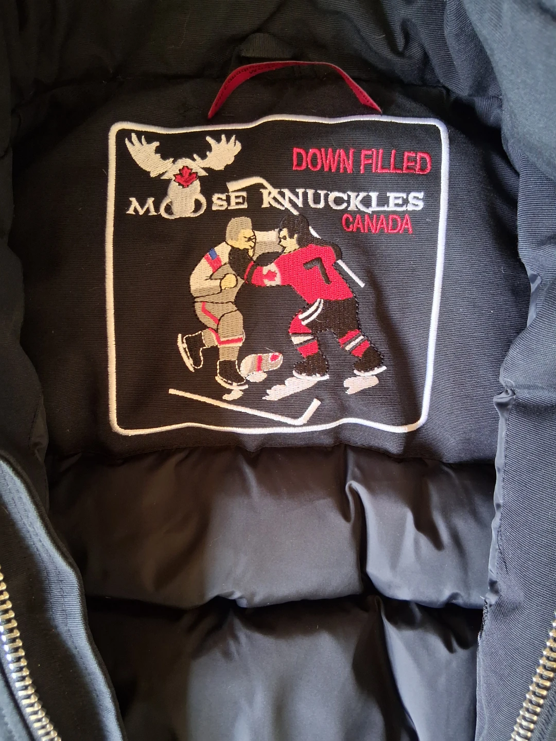 Moose Knuckles Debbie Shearling Trim Bomber Jacket - photo 5