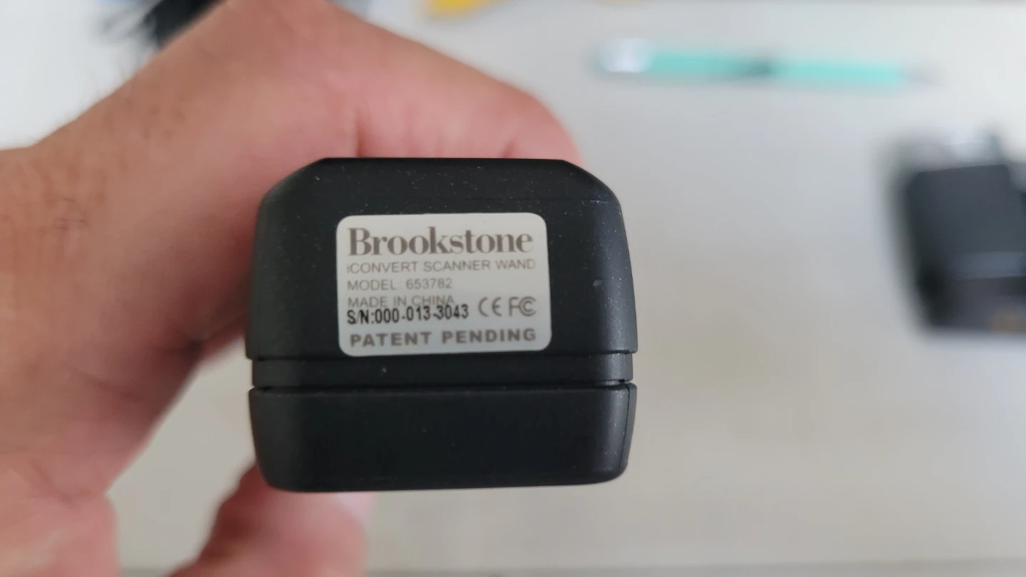 Brookstone iConvert Scanner Wand - photo 4