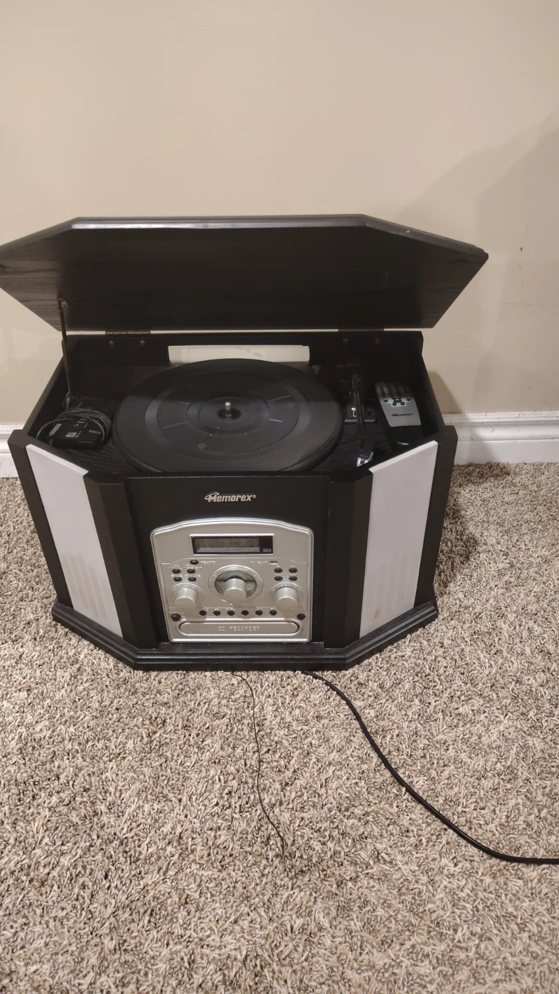 Honerax Record Player Stereo System - photo 2