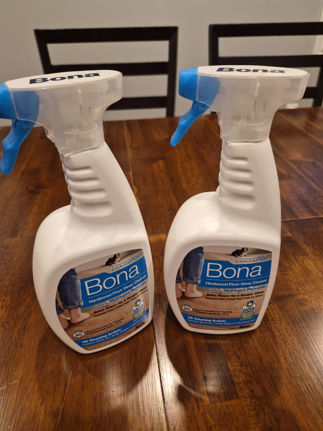 Bona PowerPlus Hardwood Floor Deep Cleaner - 32 oz (2 Pack)