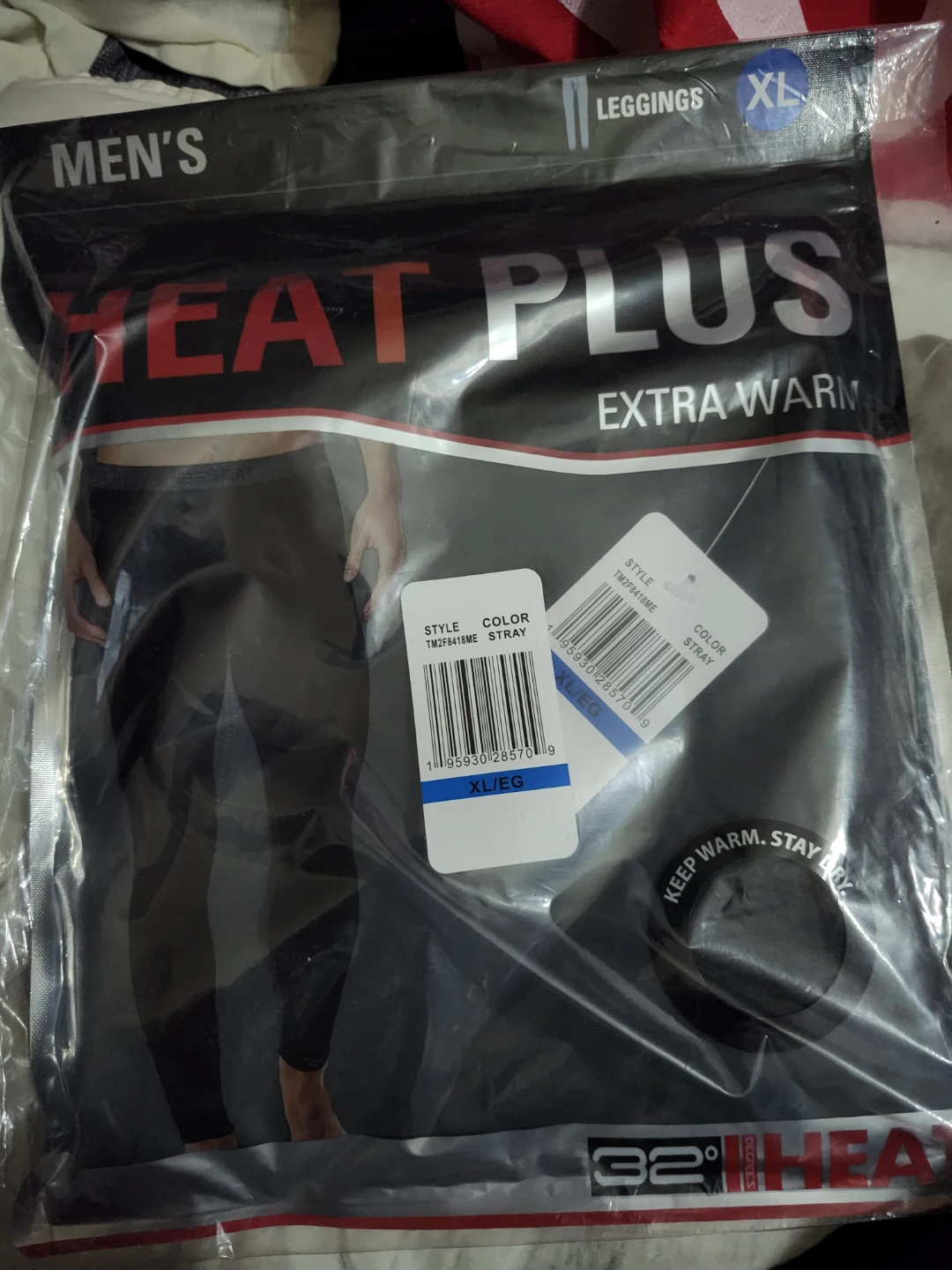 32 Degrees Heat Plus Men's Extra Warm Leggings XL