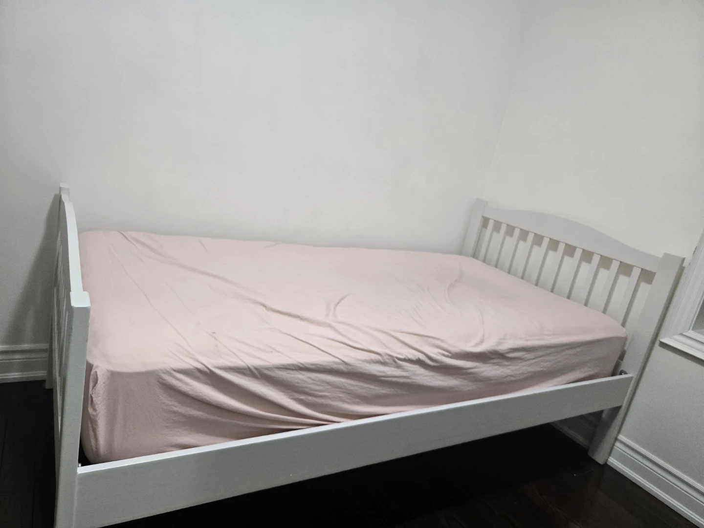 White Twin Bed Frame