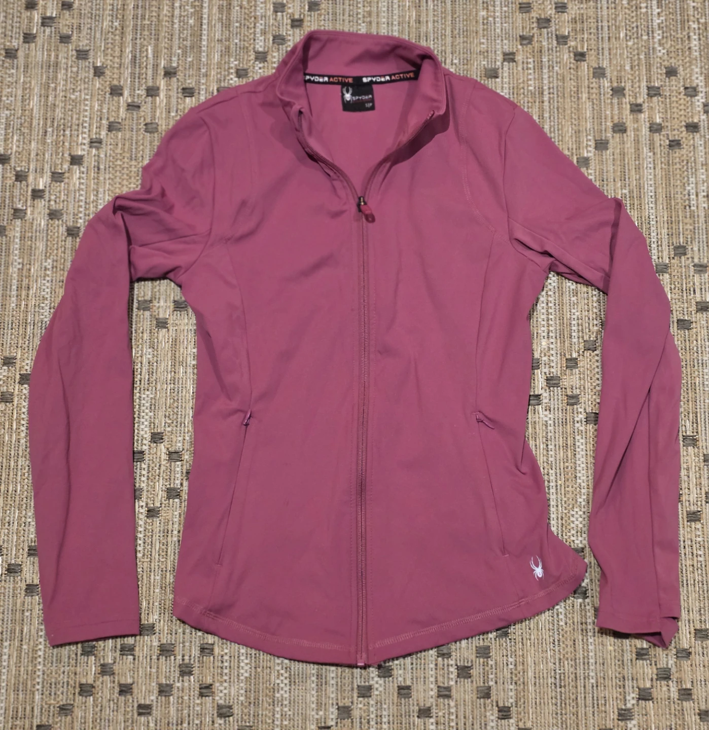 SMALL Spyder Active Full Zip