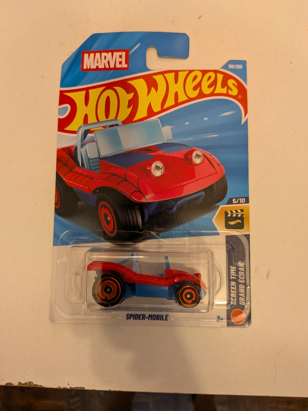 Hot Wheels Marvel Spider-Mobile Toy Car