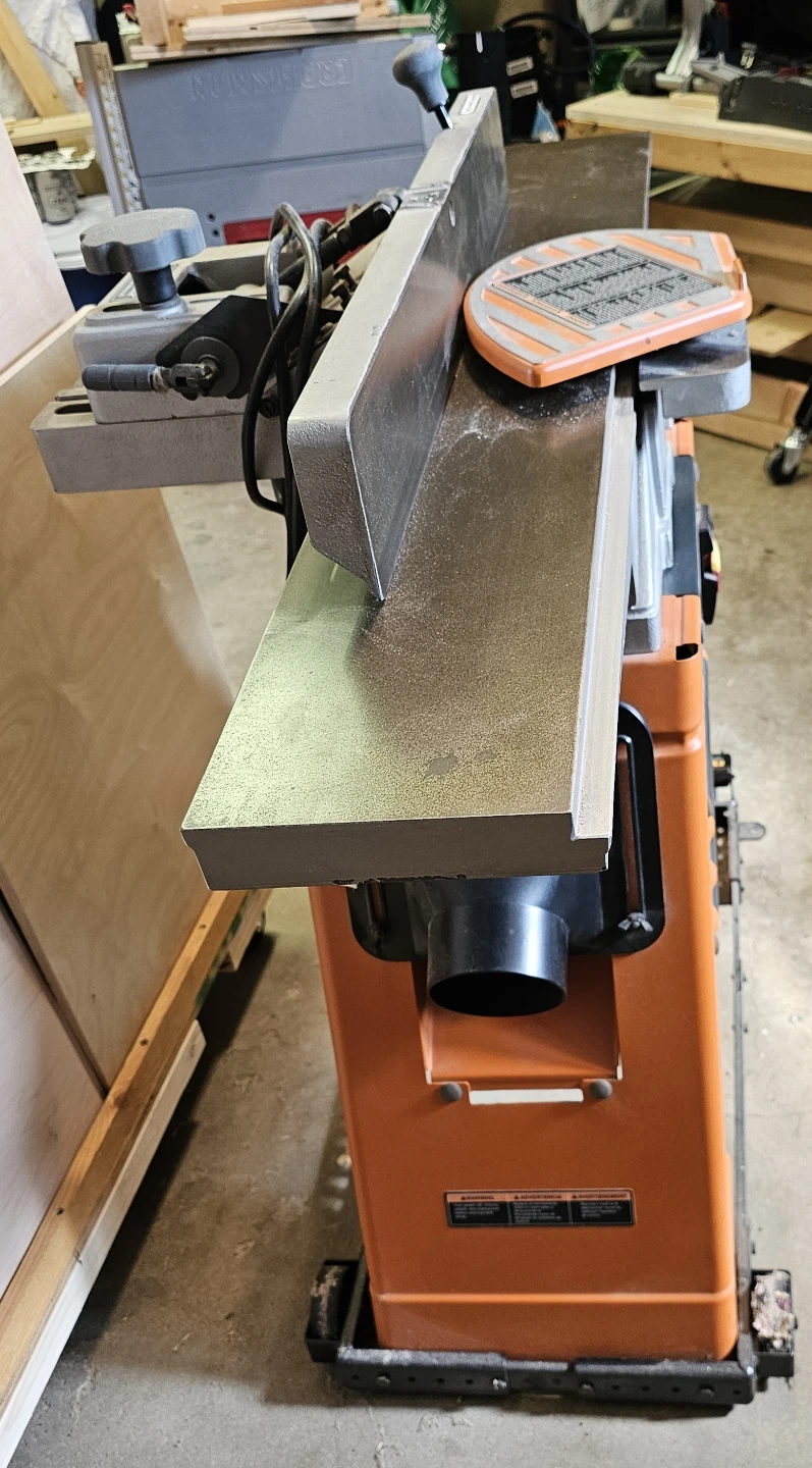 RIDGID 6-1/8" Jointer – Excellent Condition - photo 3