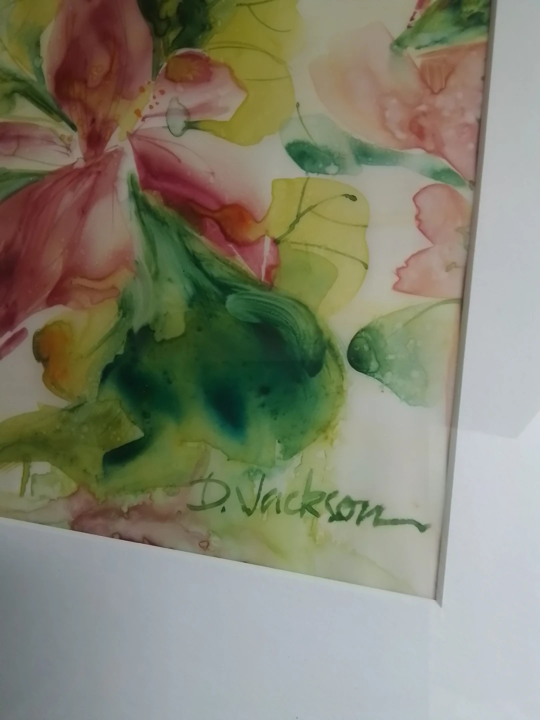Watercolor Painting "Floral Abstract" by Domenica Jackson - photo 3