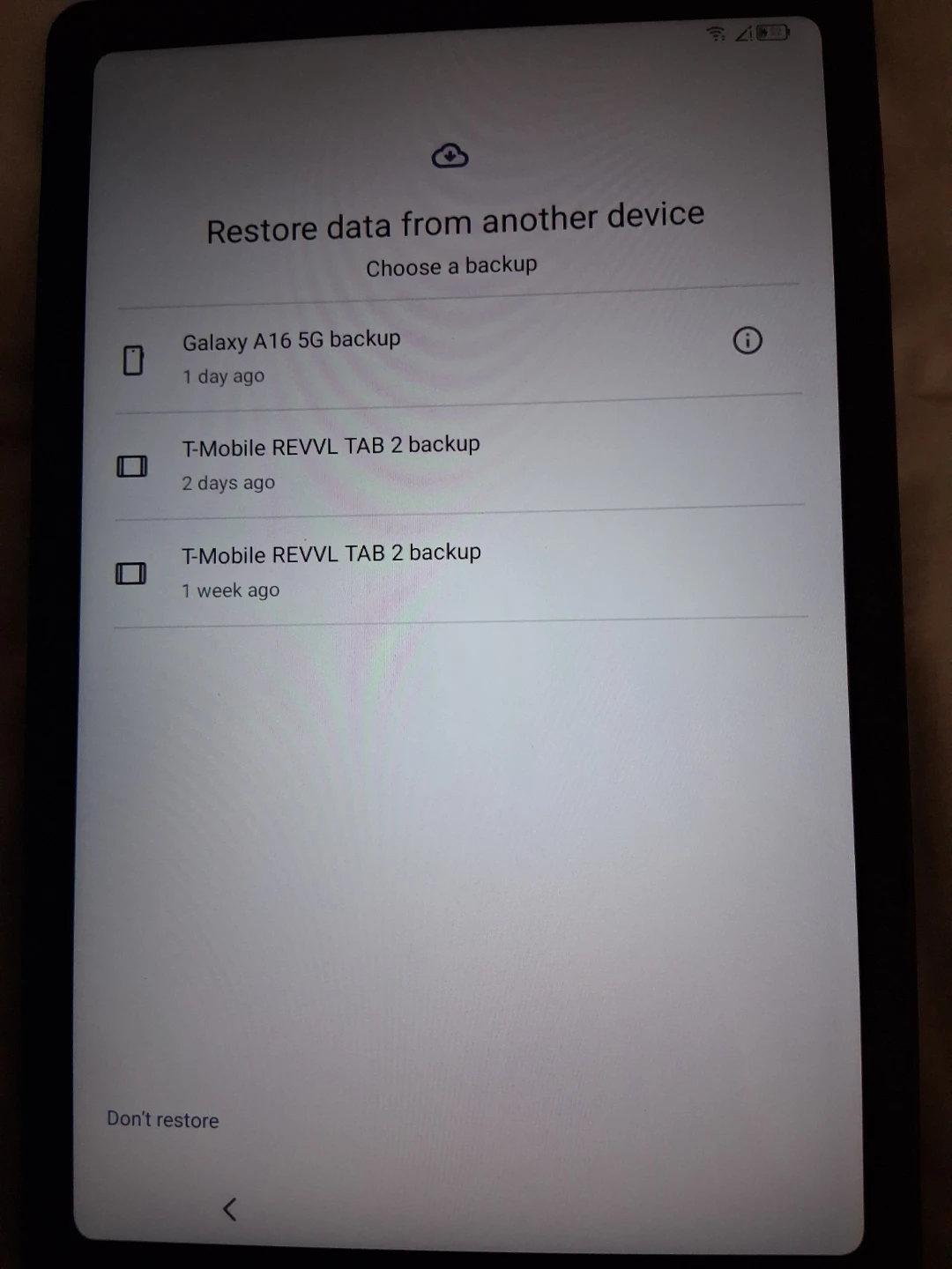 T-Mobile REVVL TAB 2 Tablet