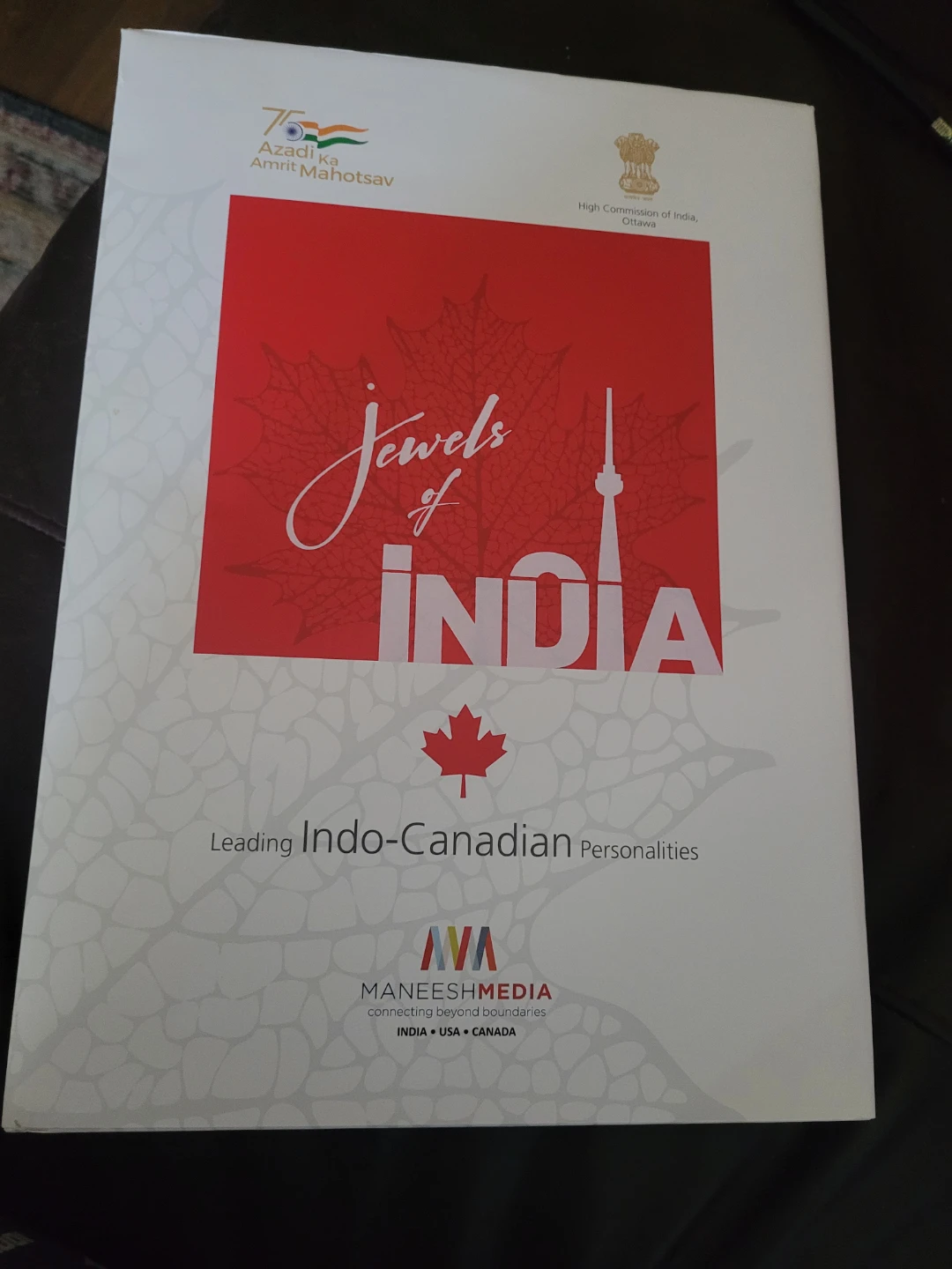 Jewels of India Leading Indo-Canadian Personalities Book - photo 2