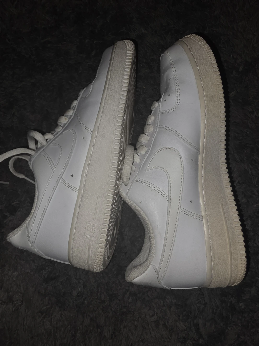 Nike Air Force 1 White Sneakers - photo 2
