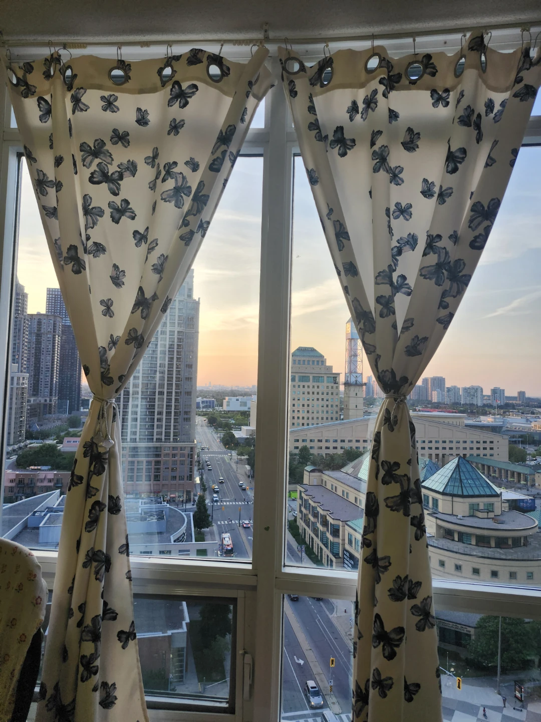 Curtains with Butterfly Pattern - photo 3