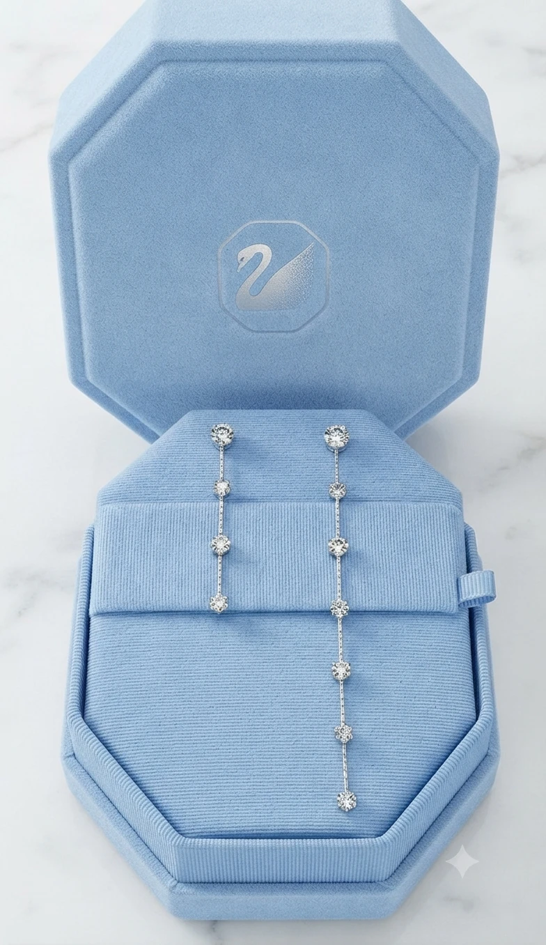 Swarovski Drop Earrings - photo 2
