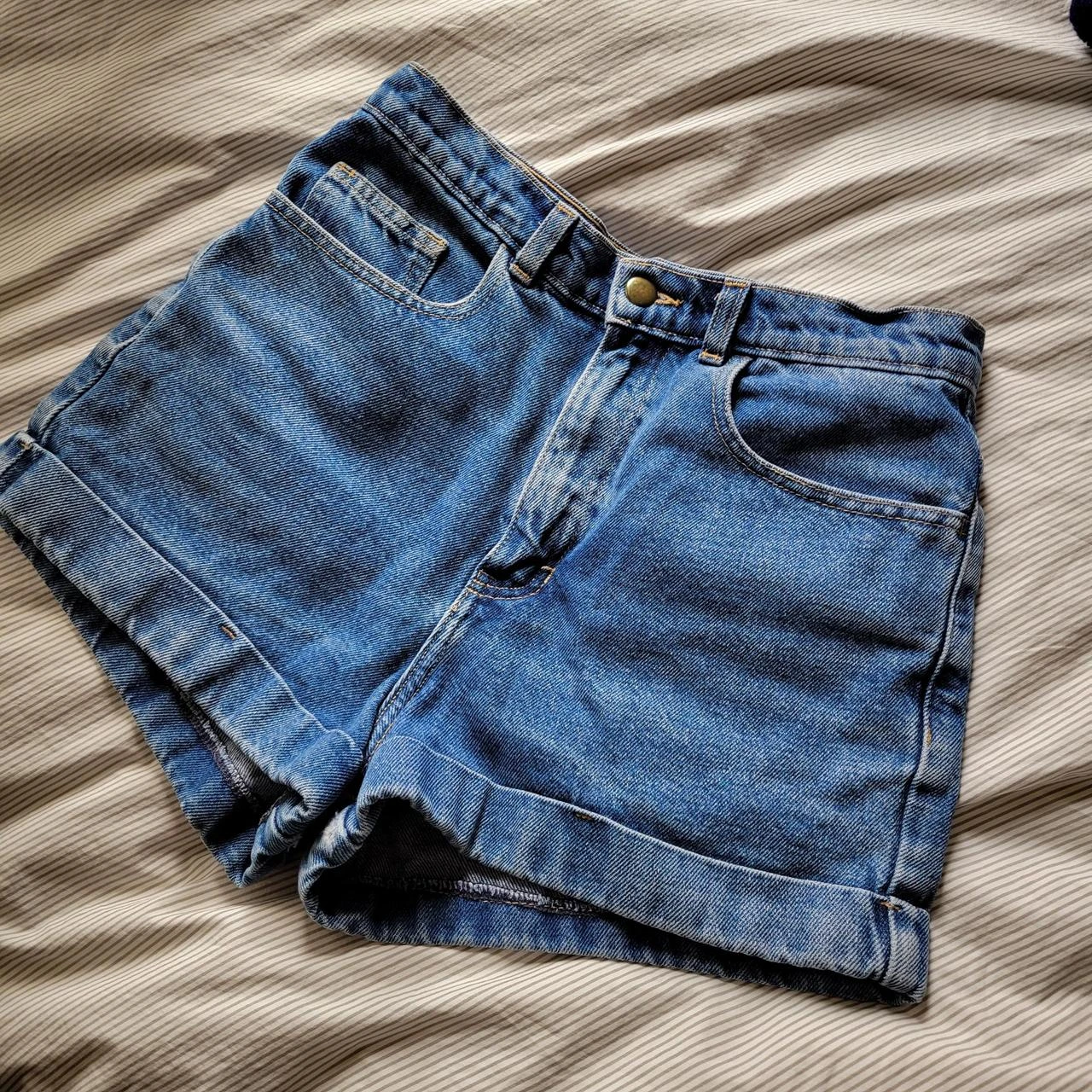 American Apparel denim shorts - photo 5