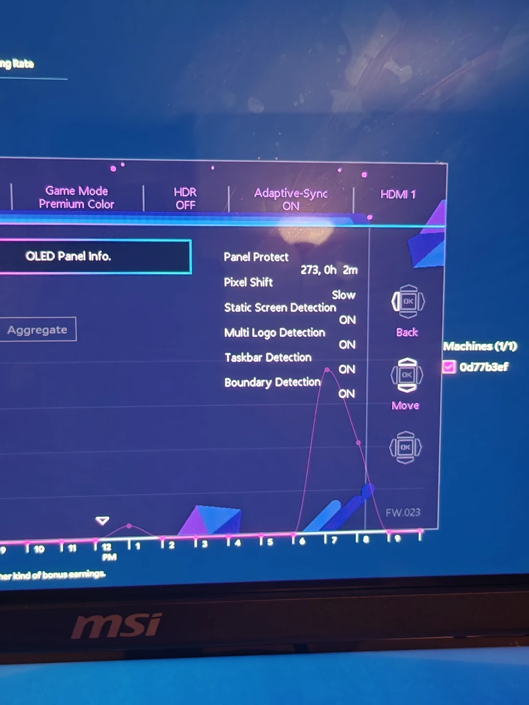 MSI MAG 27" QD-OLED Gaming Monitor 2k 240hz - photo 2