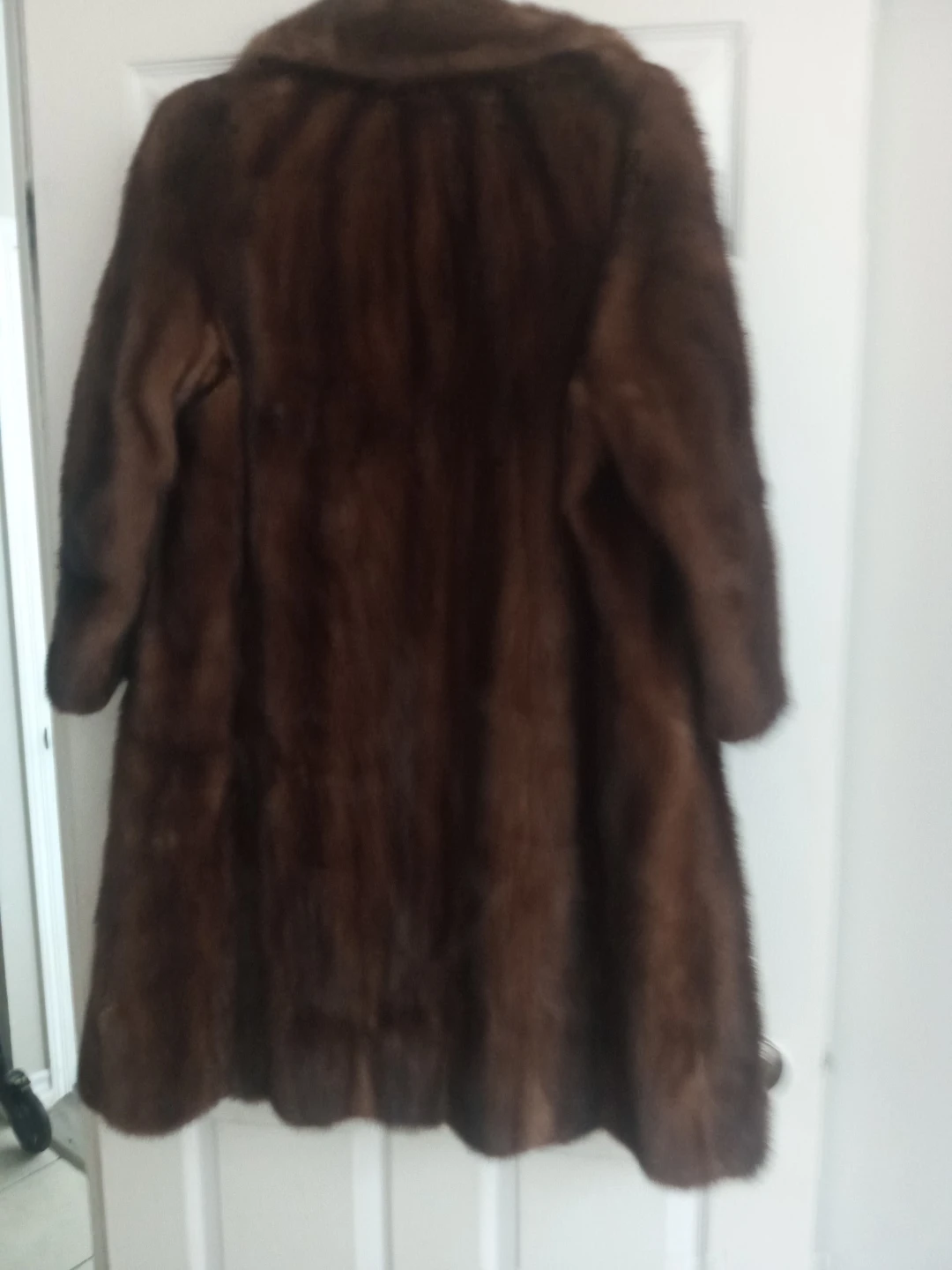 Elie Roux Brown Fur Coat circa 1960's - photo 2