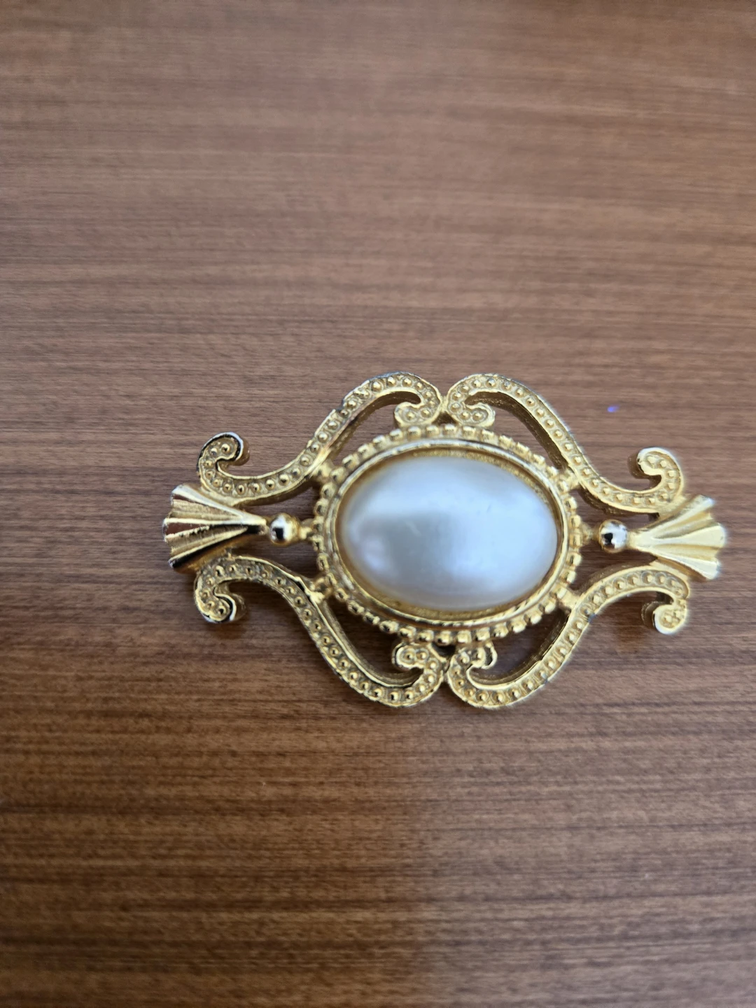 Vintage Gold Tone Colored  Brooches - photo 4