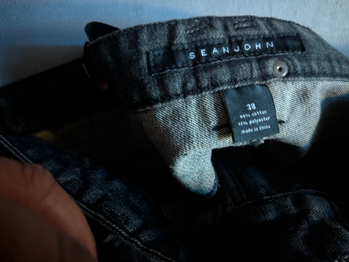 Sean John Men's Dark Wash Jeans Size 38 - photo 4