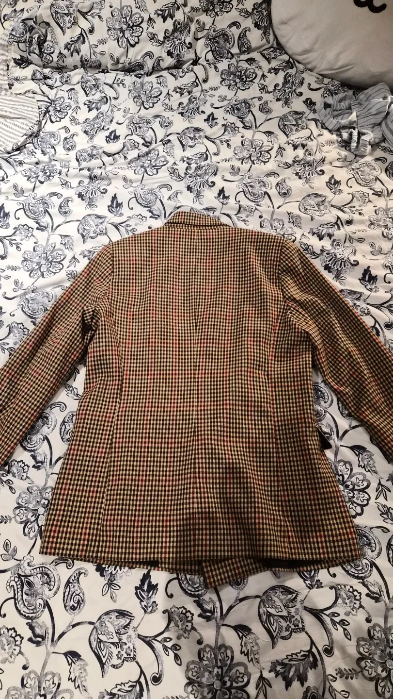 Tweed Double-Breasted Blazer - photo 2