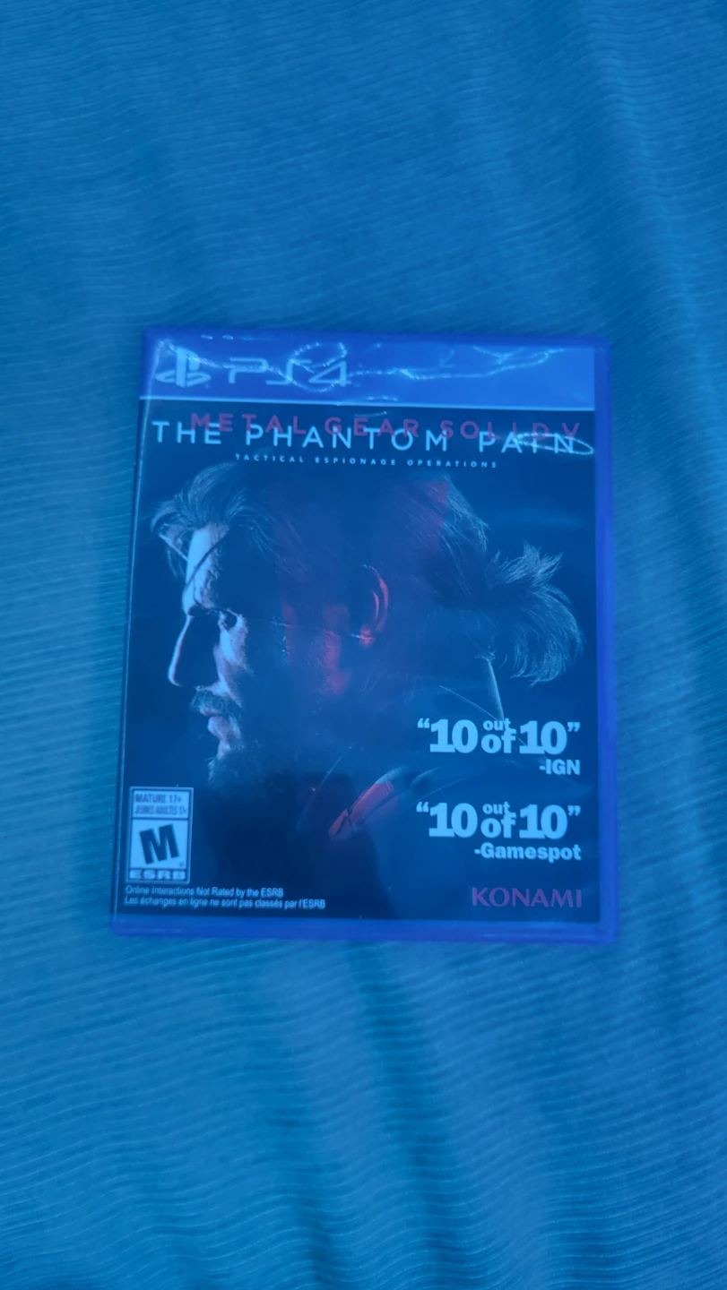 Metal Gear Solid V: The Phantom Pain PS4