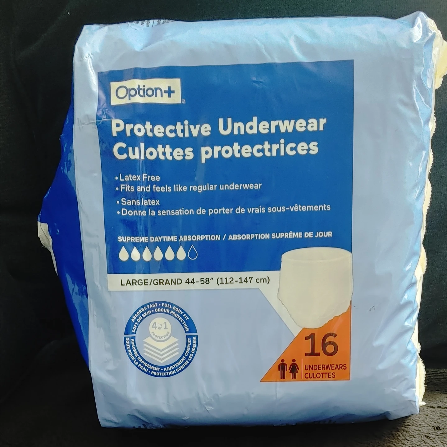 Option+ Protective Underwear Large