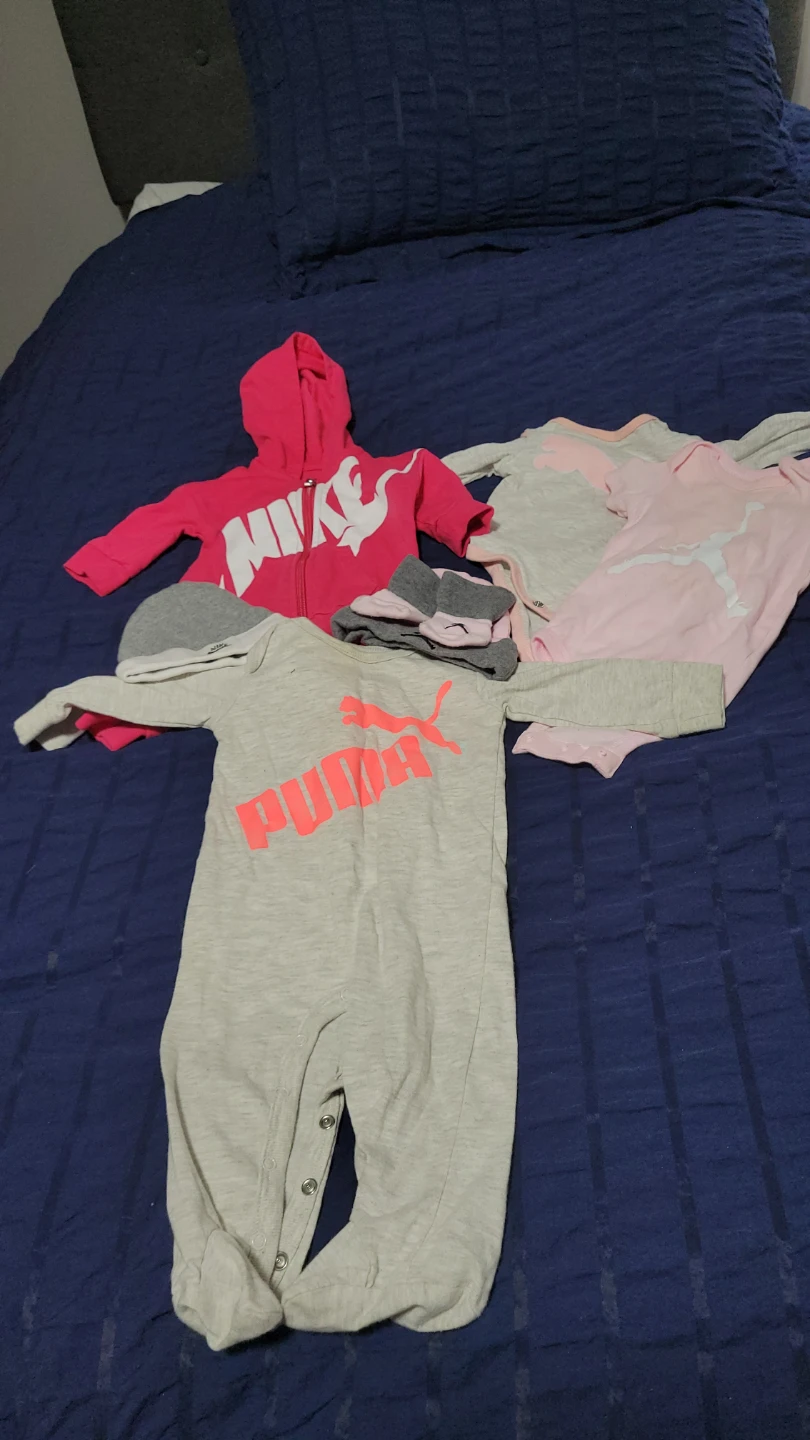 Baby Clothing Bundle - Puma, Nike, Jordan