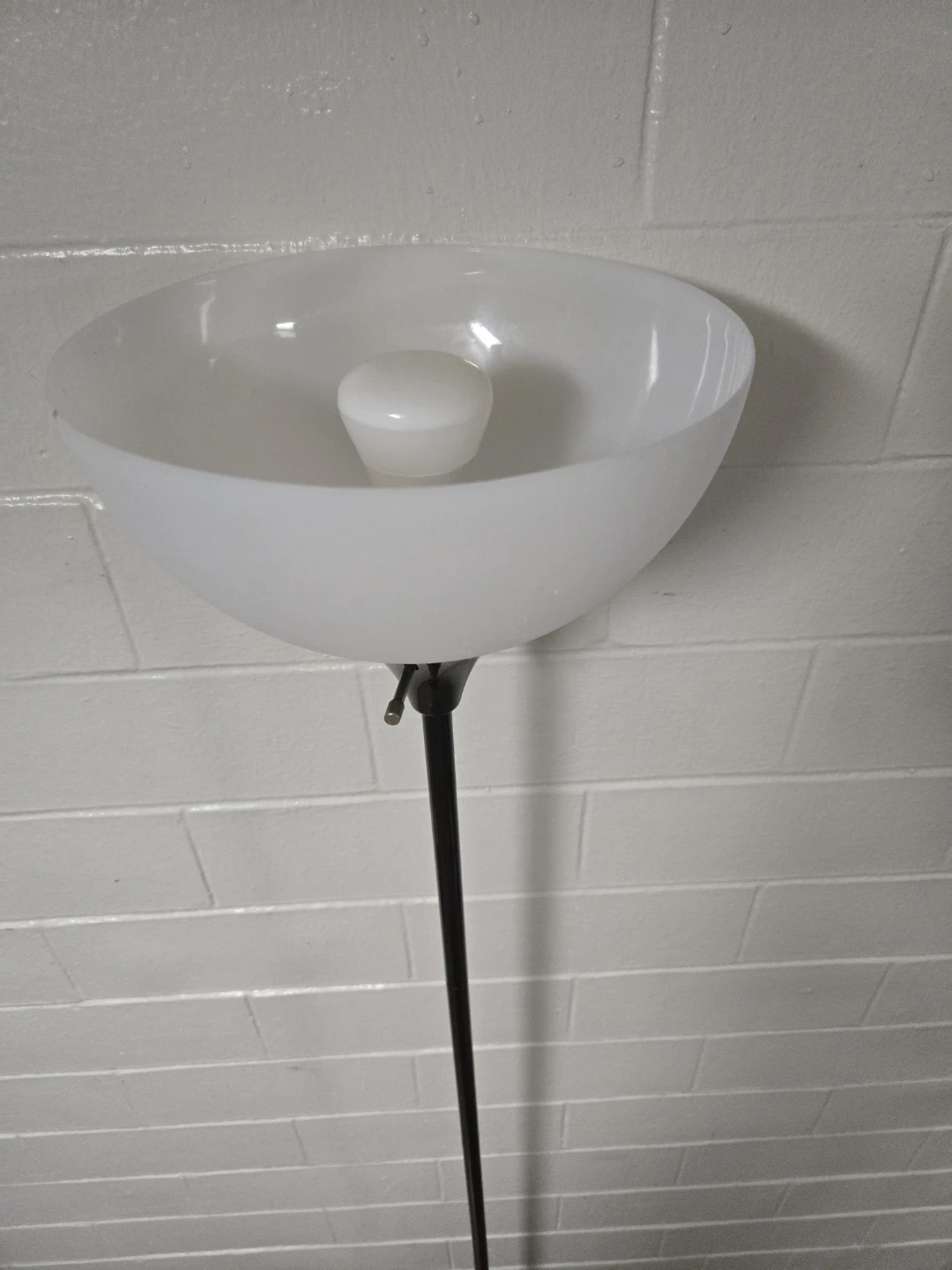 Black Torchiere Floor Lamp - Standing Corner Light - photo 4