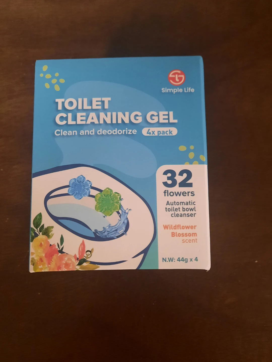 Toilet Cleaning Gel 4x Pack Wildflower Blossom