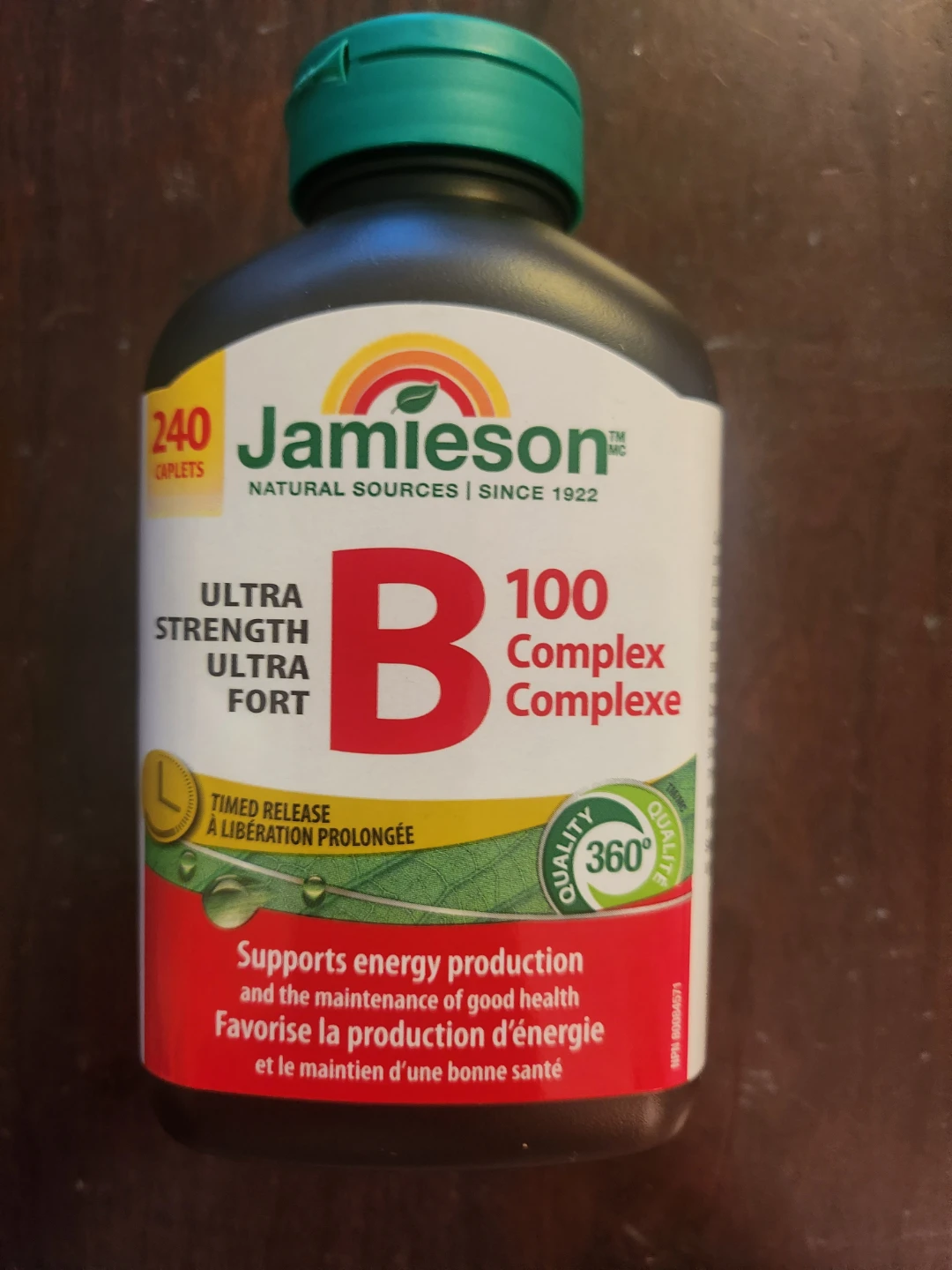 [Brand New / Unopened] Jamieson B 100 Complex (240 Caplets)