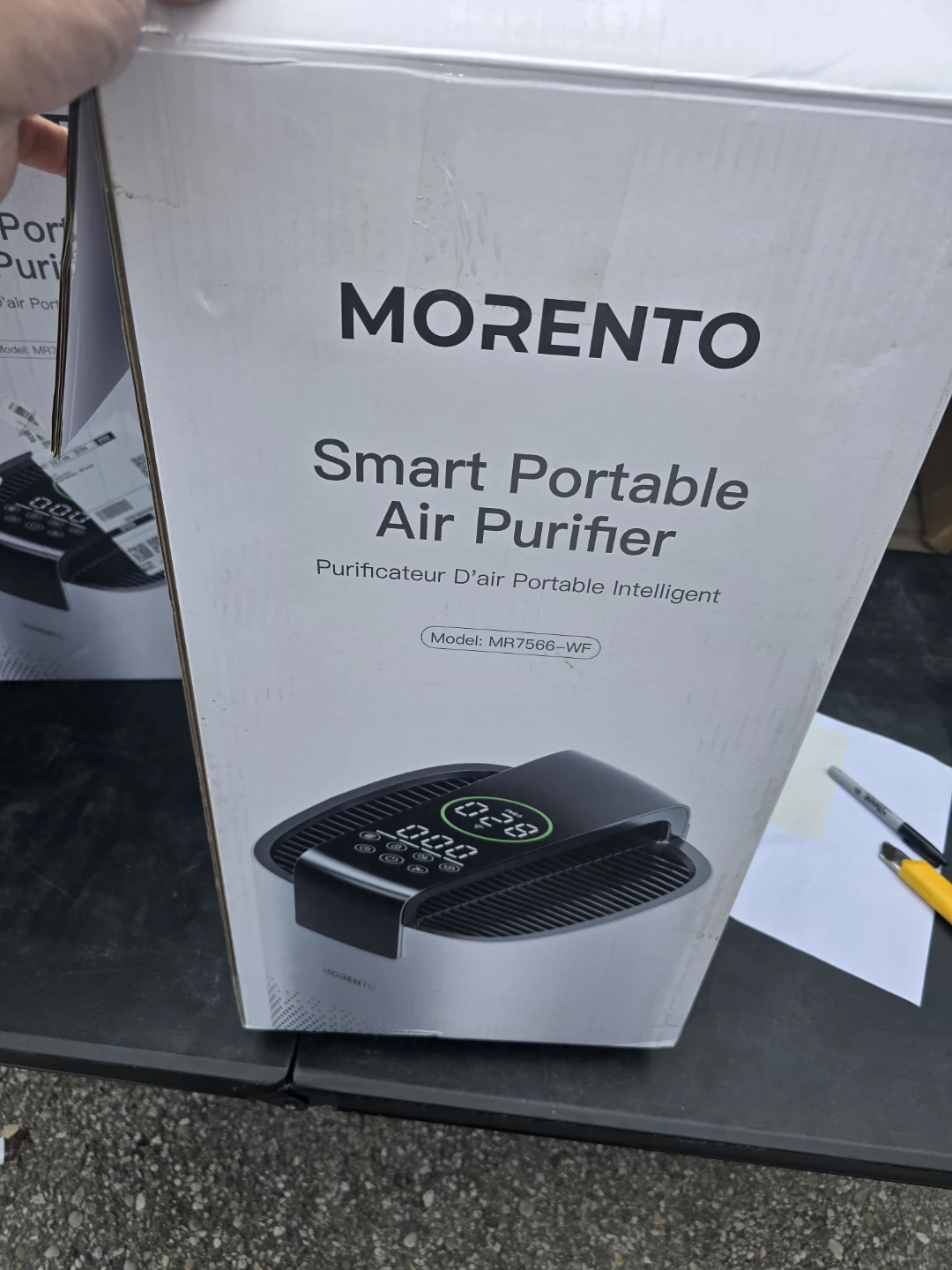 MORENTO Smart Portable Air Purifier MR7566-WF - photo 3