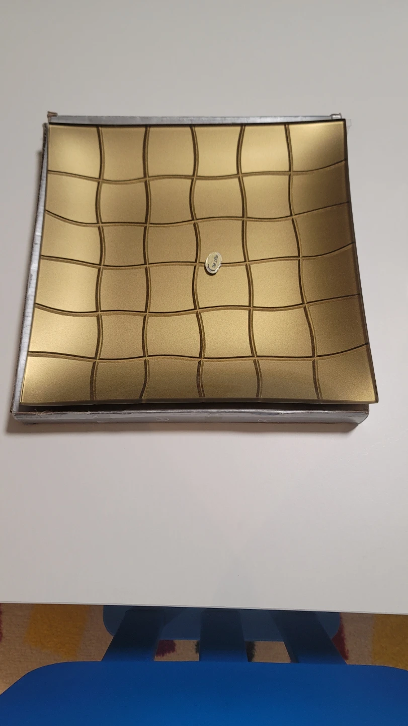 Gold Decorative Square Tray