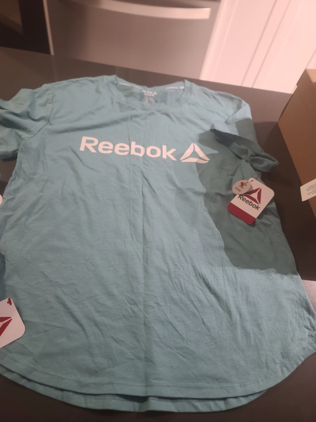 Reebok Women's Athletic Set - T-shirt, Sports Bra, Shorts