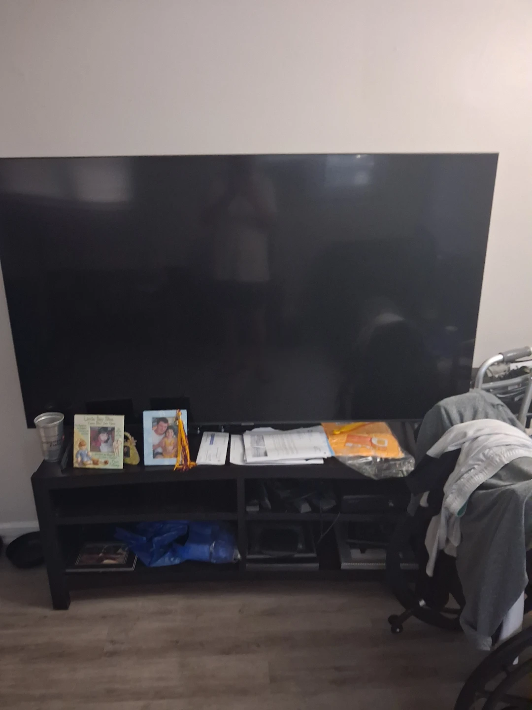 Black Flat Screen TV
