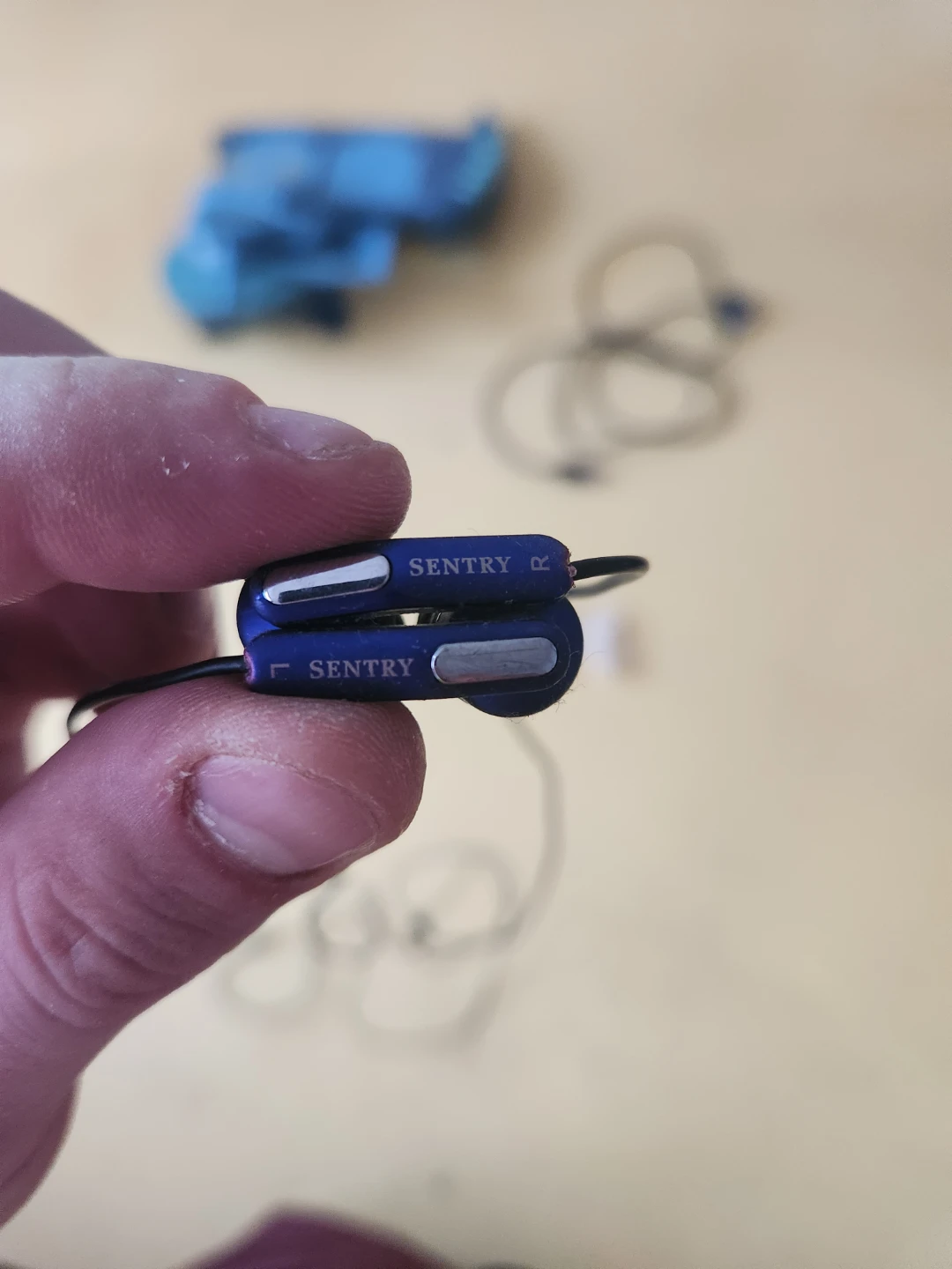 Sentry In-Ear Earbuds with extra in-ear pieces