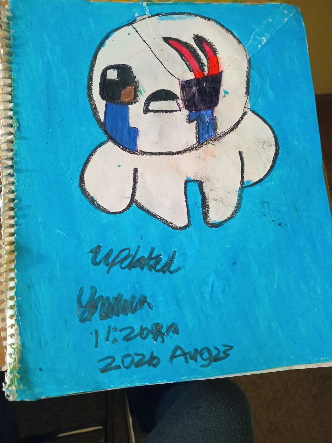 BLUE BACKGROUND: Video Game Character by Custom Artist Sherwin - photo 2