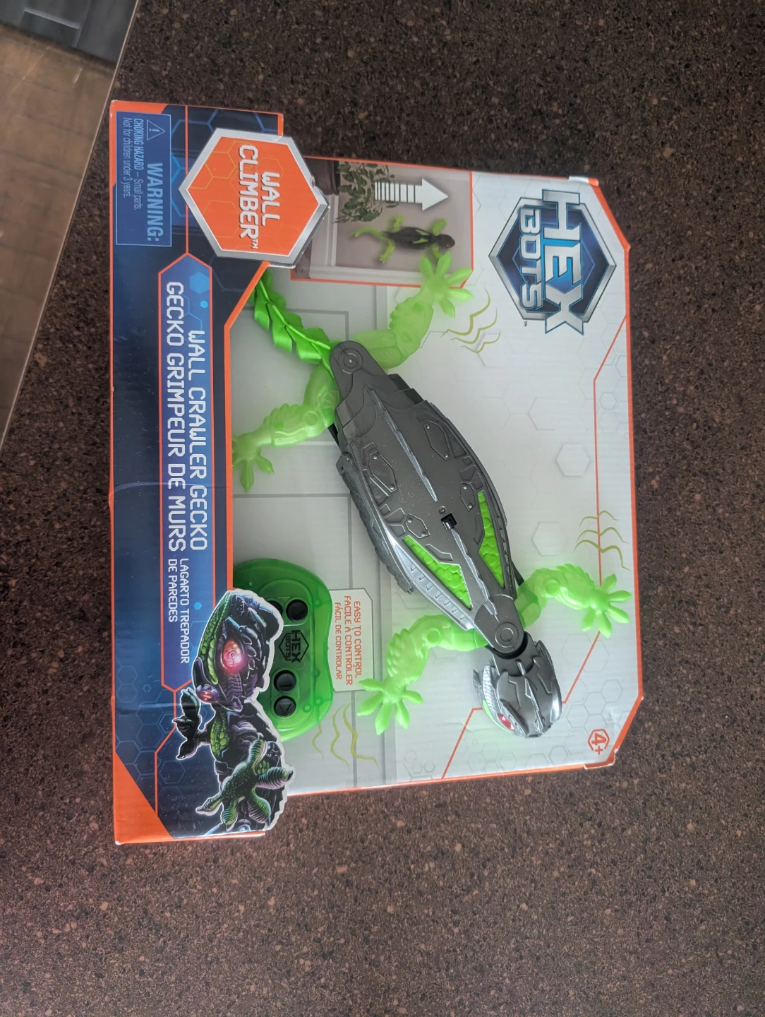 🦎 NEW Hex Bots Wall Crawler Gecko RC Toy