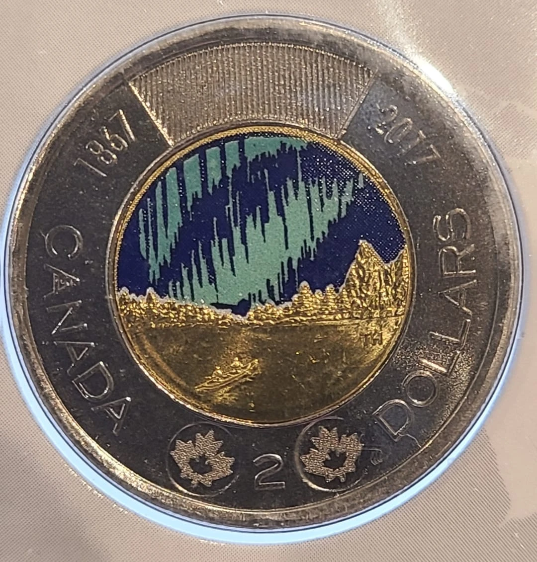 2017 Royal Canadian Mint - northern light