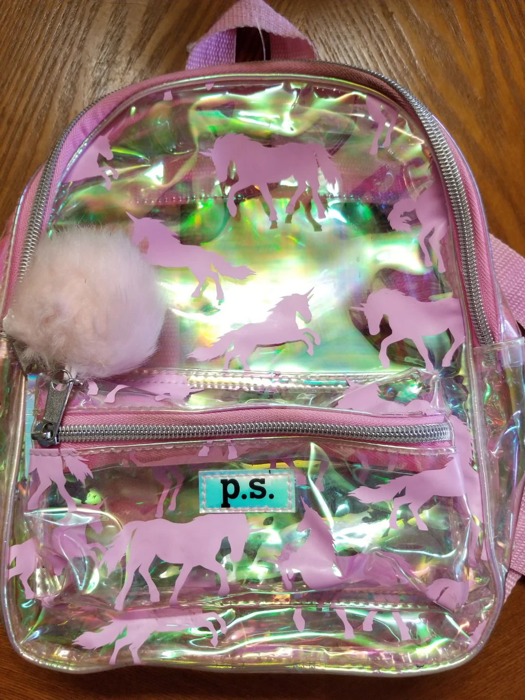 P.S. Unicorn Clear Mini Backpack