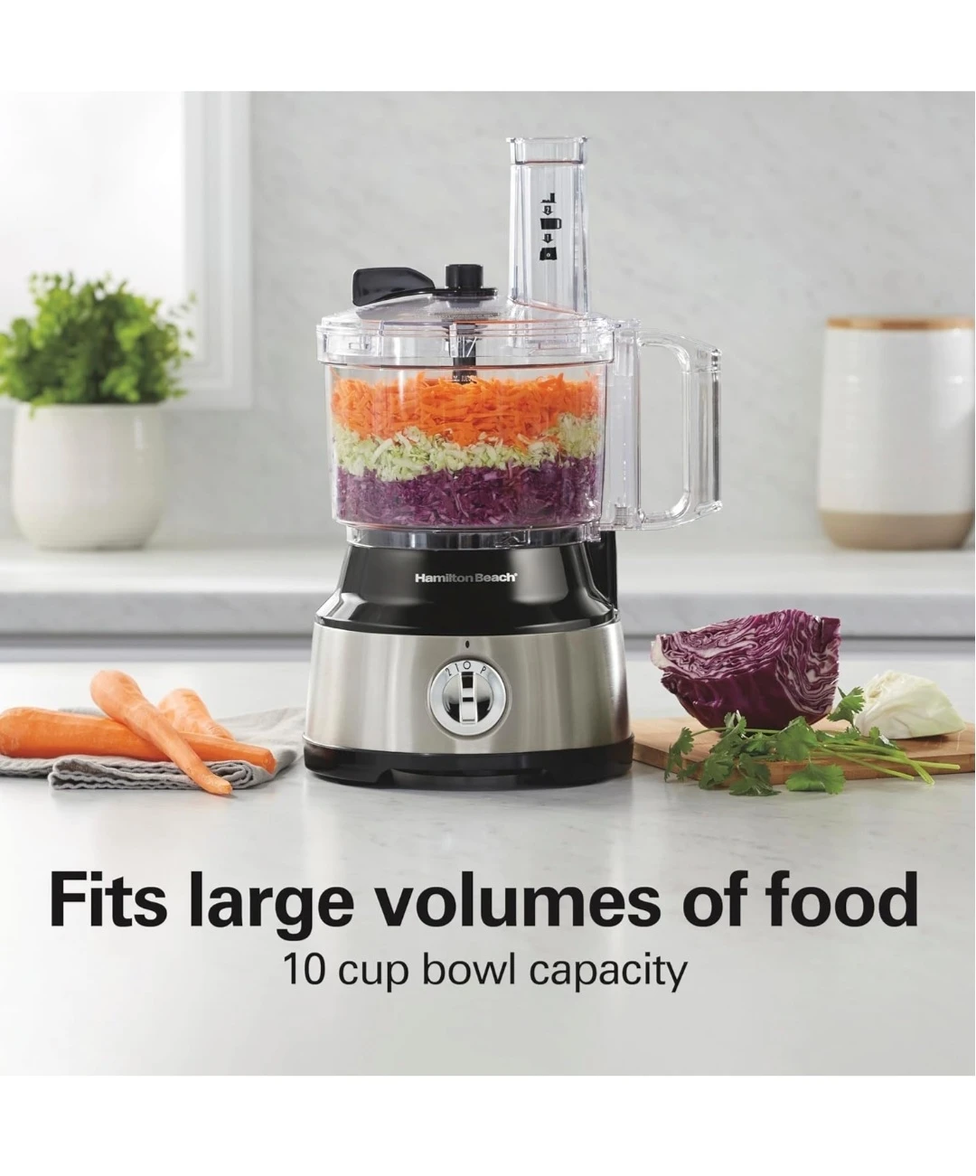 Hamilton Beach Bowl Scraper Food Processor - photo 3