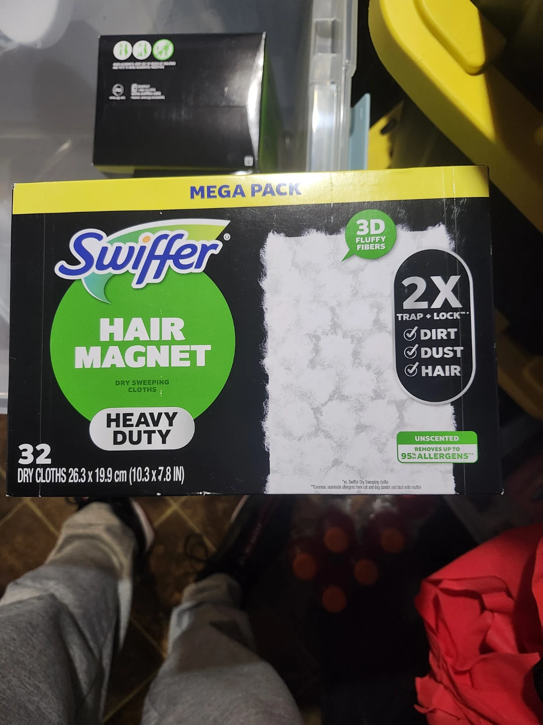 Swiffer Hair Magnet Heavy Duty Dry Sweeping Cloths - 32 Count