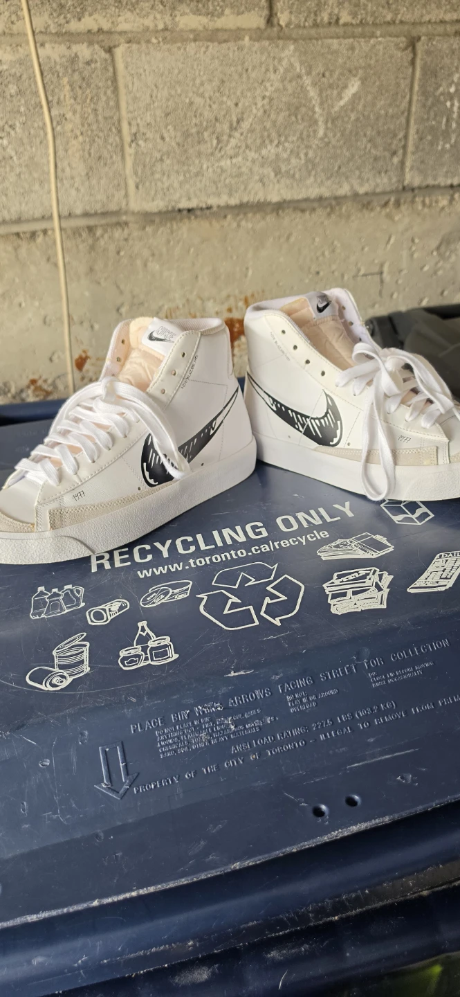 Nike Blazer Mid '77 Vintage High Top Sneakers - photo 4